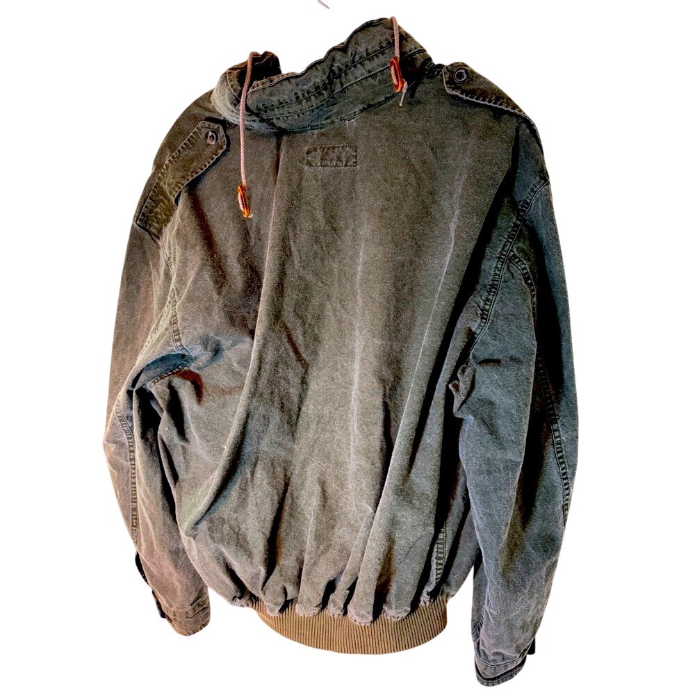 Banana Republic Women's Bomber Jacket‎ Vintage Military Size Small - Picture 6 of 10